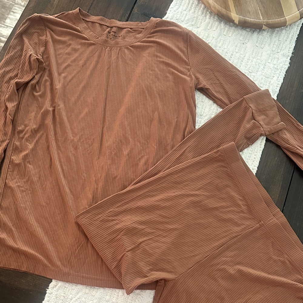 Little Sleepies Brown pajama set
